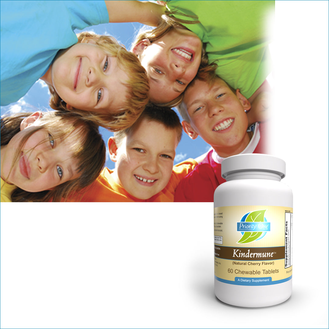 Kindermune™ (60 Chewable Tablets) - Advanced Glandular Immune Support for Children*