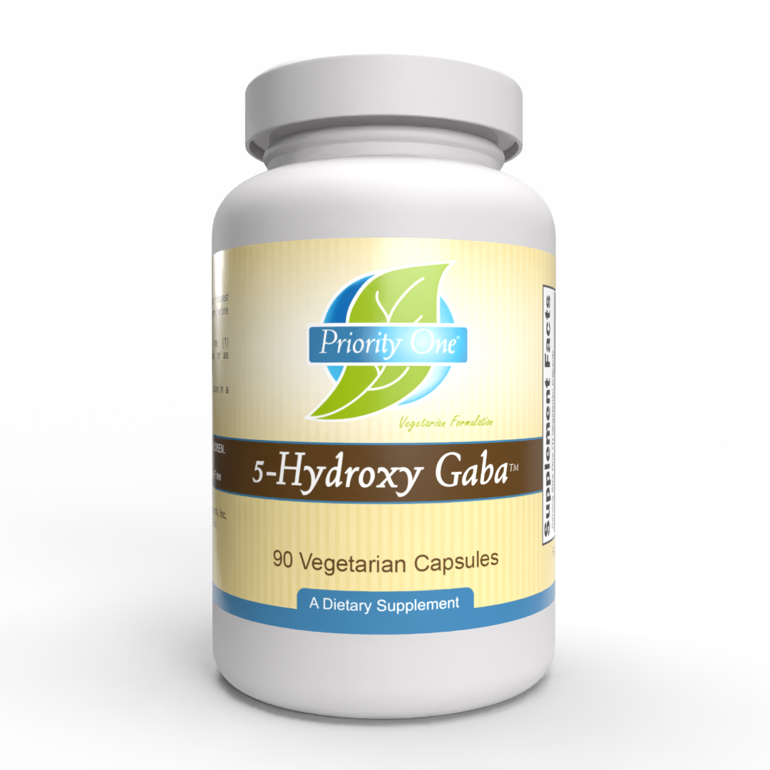 5 Hydroxy Gaba (90 Vegetarian Capsules) -  Calming Support for Mood, Relaxation, and Restful Sleep*