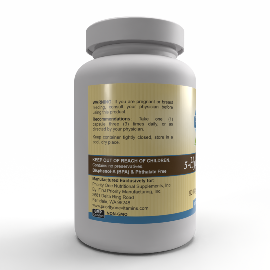 5 Hydroxy Gaba (90 Vegetarian Capsules) -  Calming Support for Mood, Relaxation, and Restful Sleep*