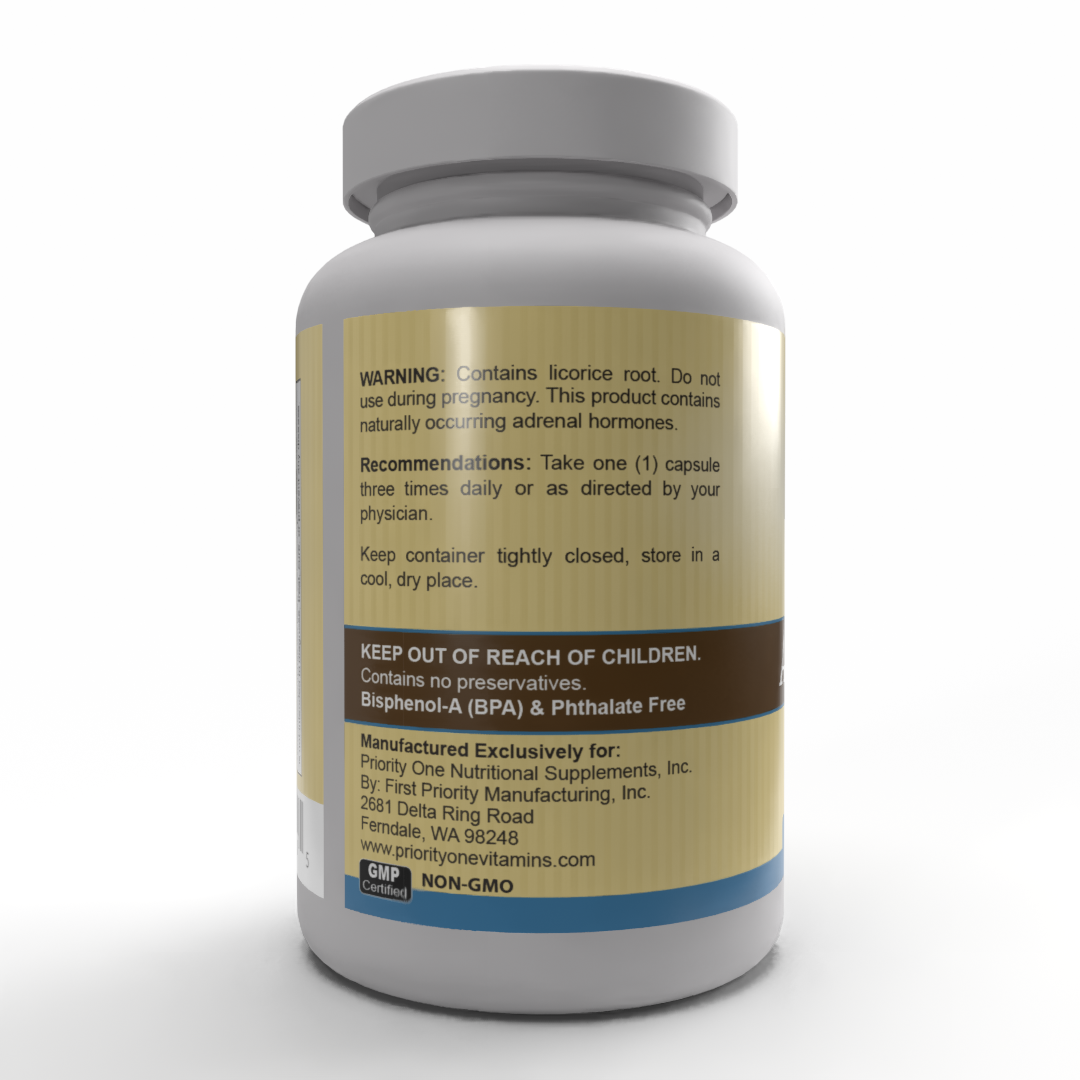 Adrenoplex™ (90 Capsules) - A grass fed whole gland bovine adrenal, pituitary blend.*