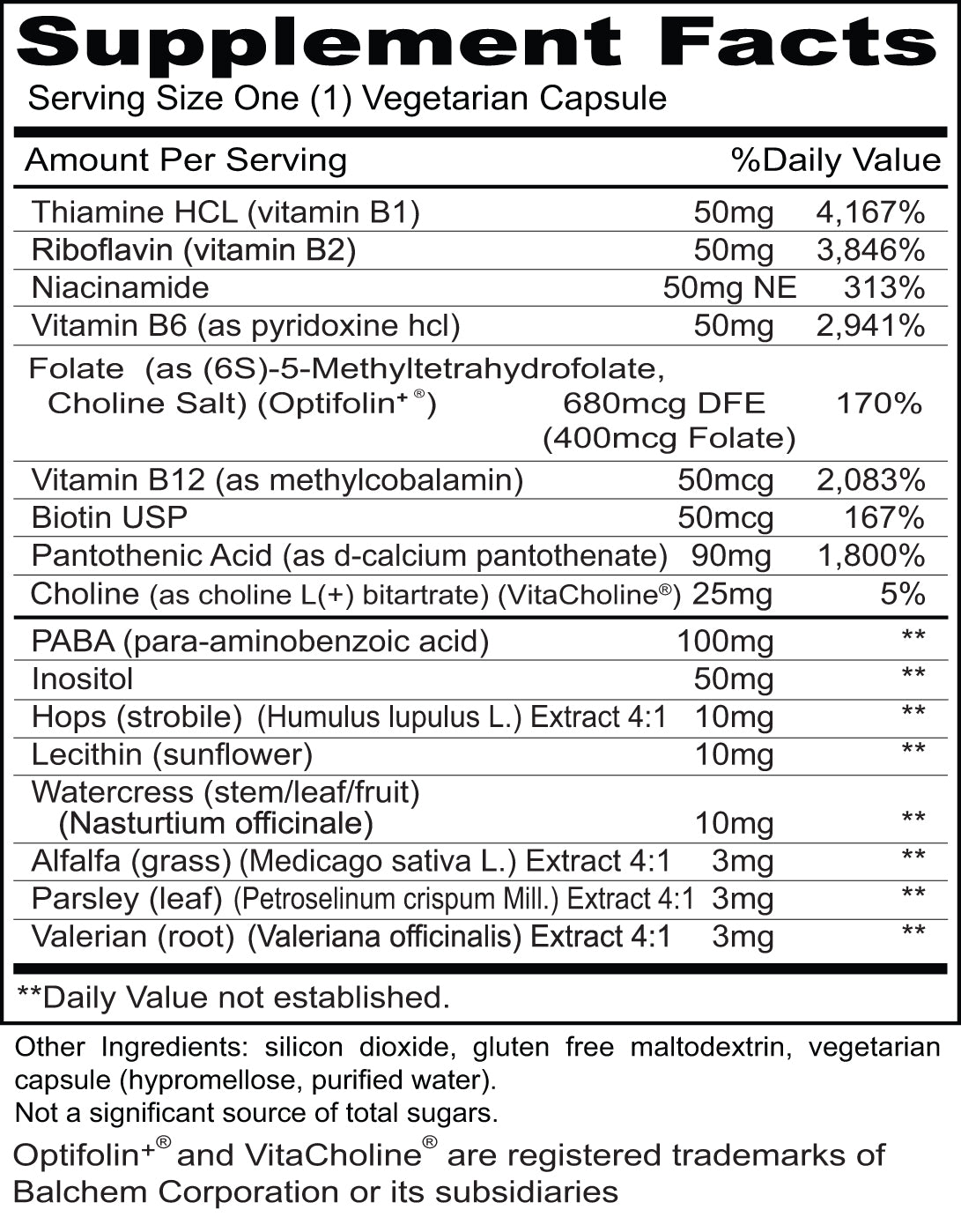 Vitamin B Complex Supplement to Improve Brain Function - Priority One ...