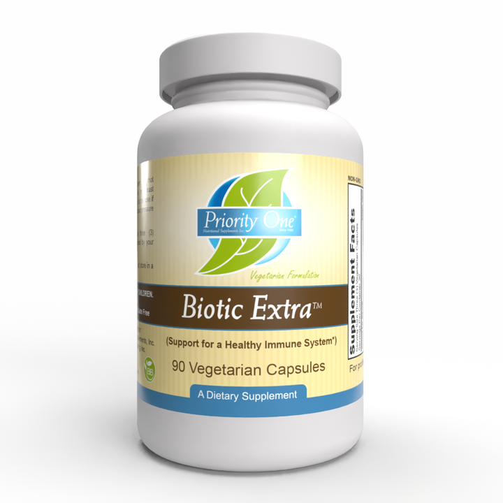 Biotic Extra | Mushrooms, Botanicals & Immune Nutrients | 90 Vegetarian Capsules