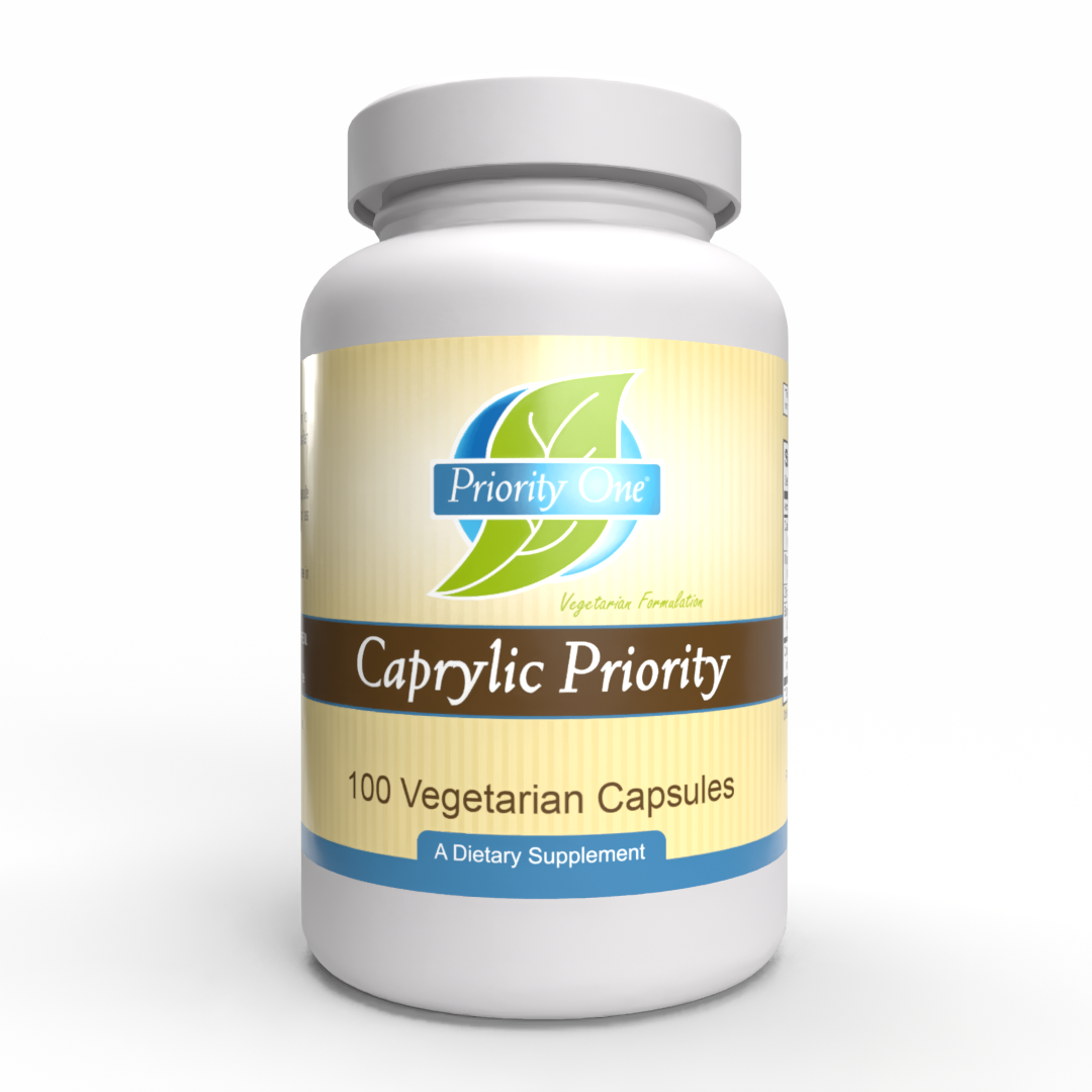 Caprylic Priority (100 Vegetarian Capsules) - Designed to promote a healthy intestinal environment while supporting yeast balance throughout the body.*
