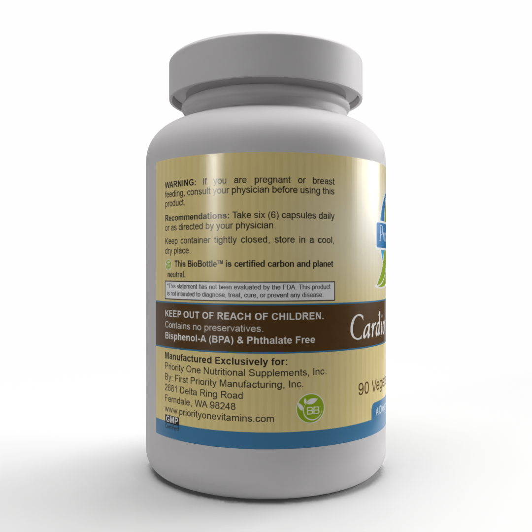 Cardio Chelation (90 Vegetarian Capsules) - Designed to provide nourishment to a healthy cardiovascular system.*