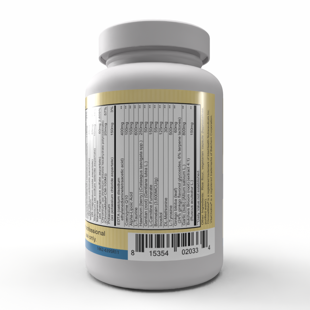 Cardio Chelation (90 Vegetarian Capsules) - Designed to provide nourishment to a healthy cardiovascular system.*