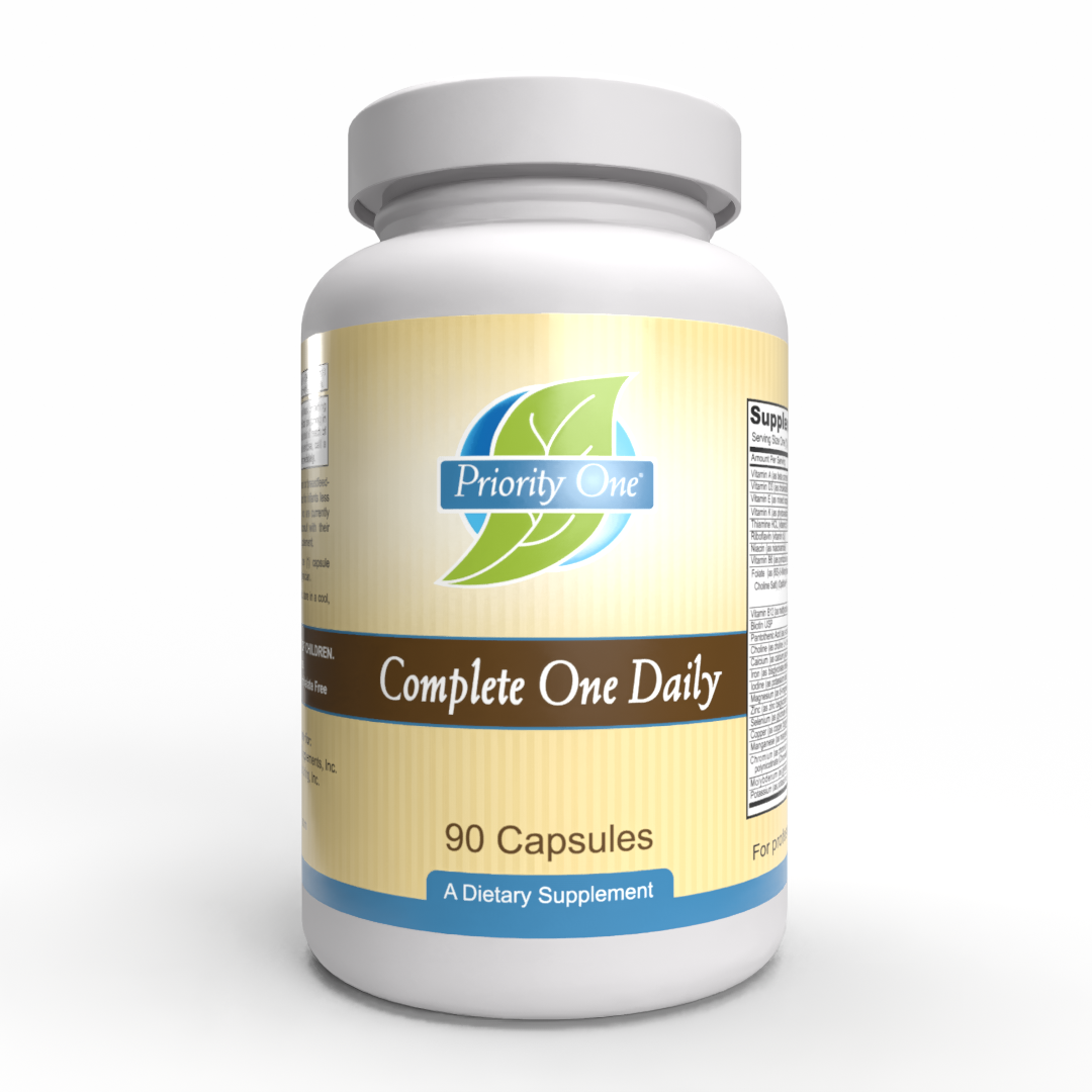 Complete One Daily | Premium Once-Daily Multivitamin with 7 Patented Ingredients | 90 Capsules