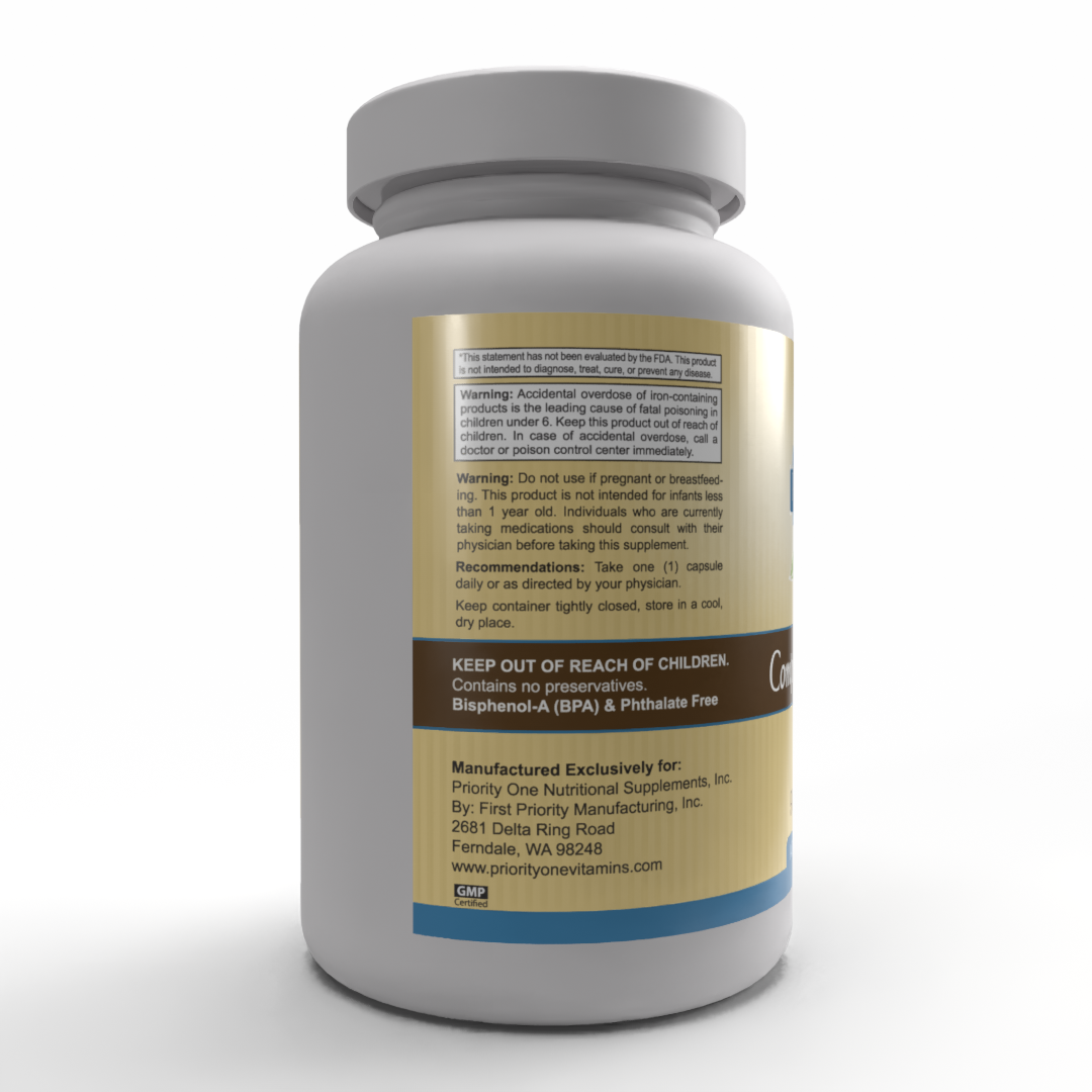Complete One Daily | Premium Once-Daily Multivitamin with 7 Patented Ingredients | 90 Capsules