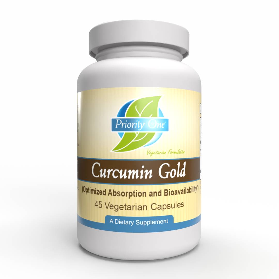 Curcumin Gold (45 Capsules) Optimized Absorption and Bioavailability for a Healthy Inflammatory Response*