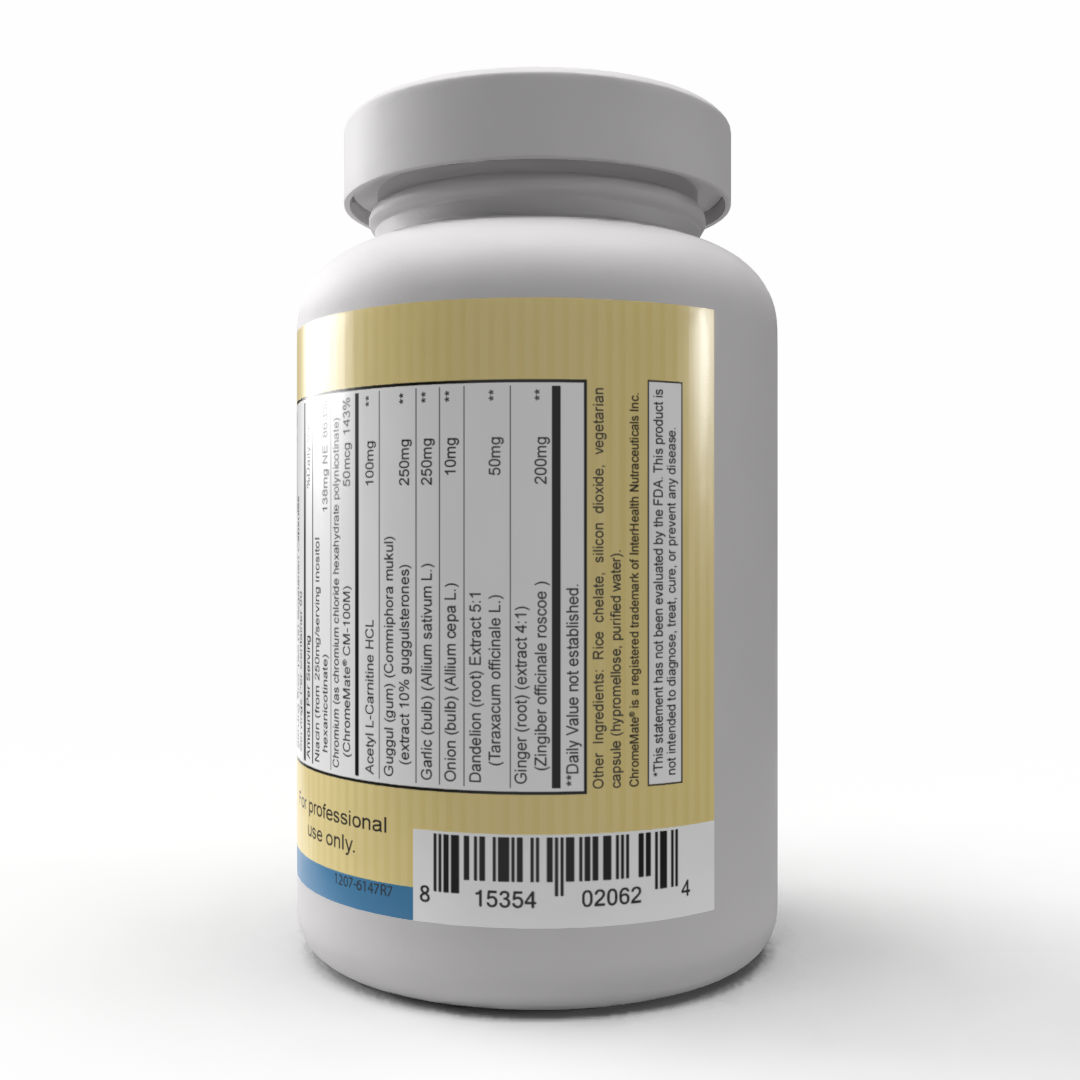 Gugu-Lipo™ (120 Capsules) Herbal and Nutrient Support for Healthy Lipid and Cardiovascular Balance*