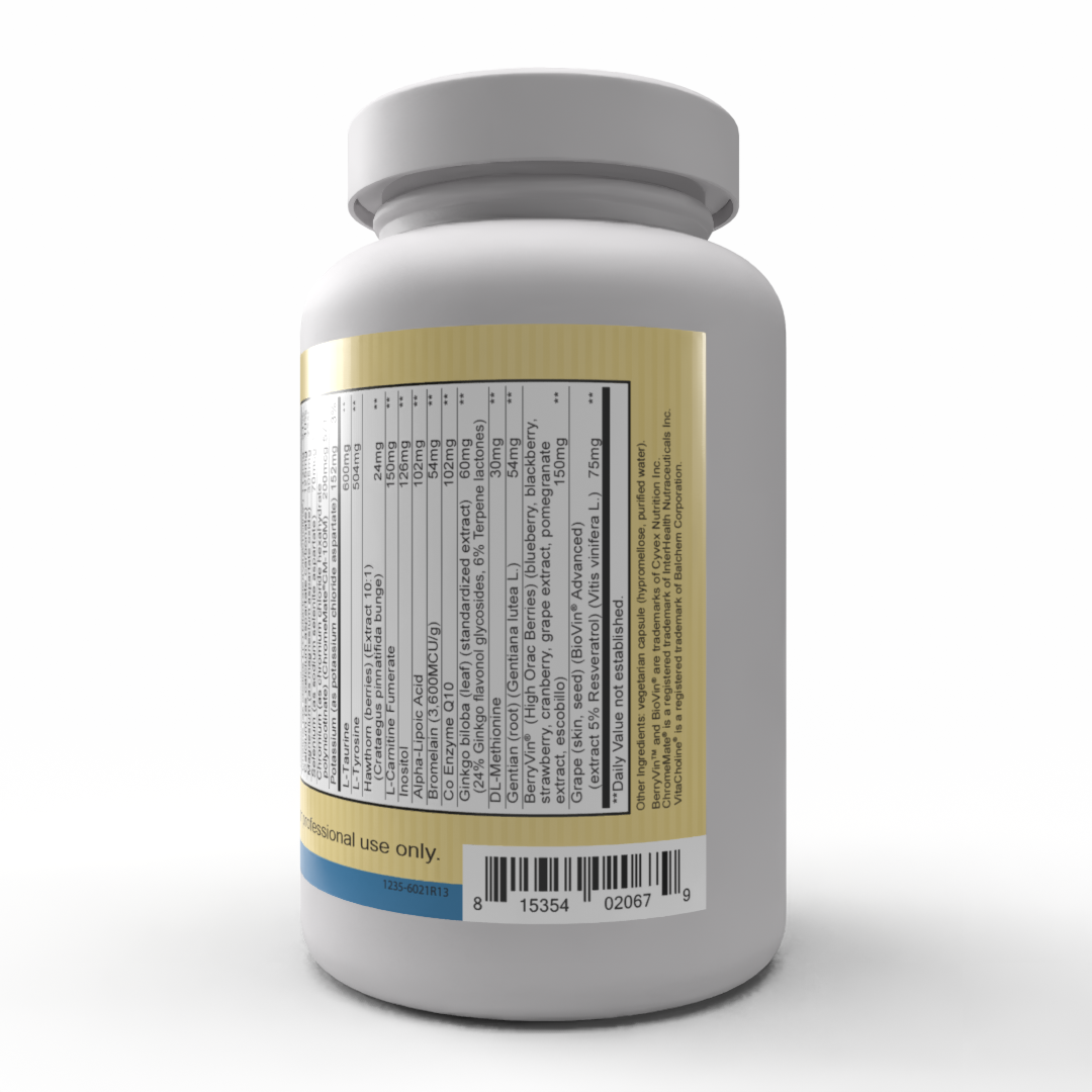 Healthy Heart (120 Vegetarian Capsules) Comprehensive Nutritional Support for Cardiovascular Wellness*  (Vegetarian Formula)