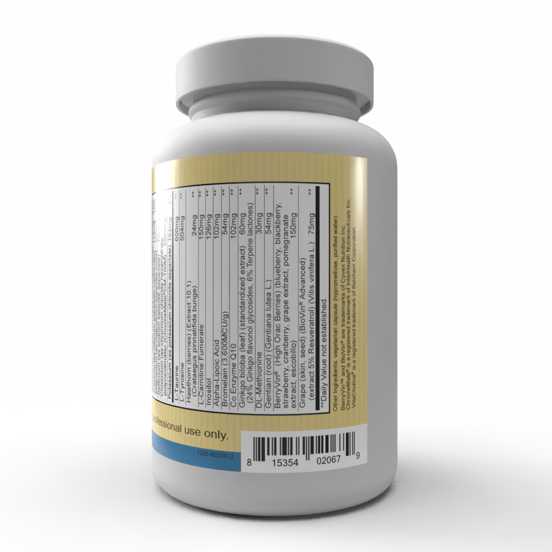 Healthy Heart (120 Vegetarian Capsules) Comprehensive Nutritional Support for Cardiovascular Wellness*  (Vegetarian Formula)