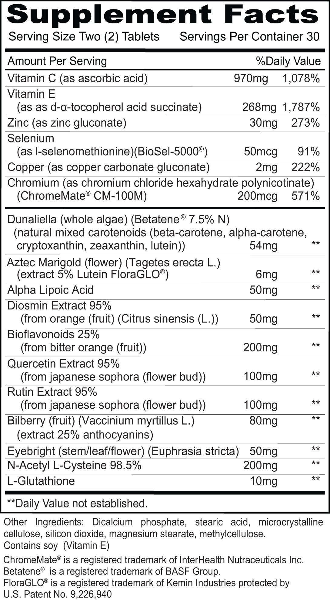 I Comp™ — Comprehensive Eye Health & Ocular Antioxidant Formula | Priority One
