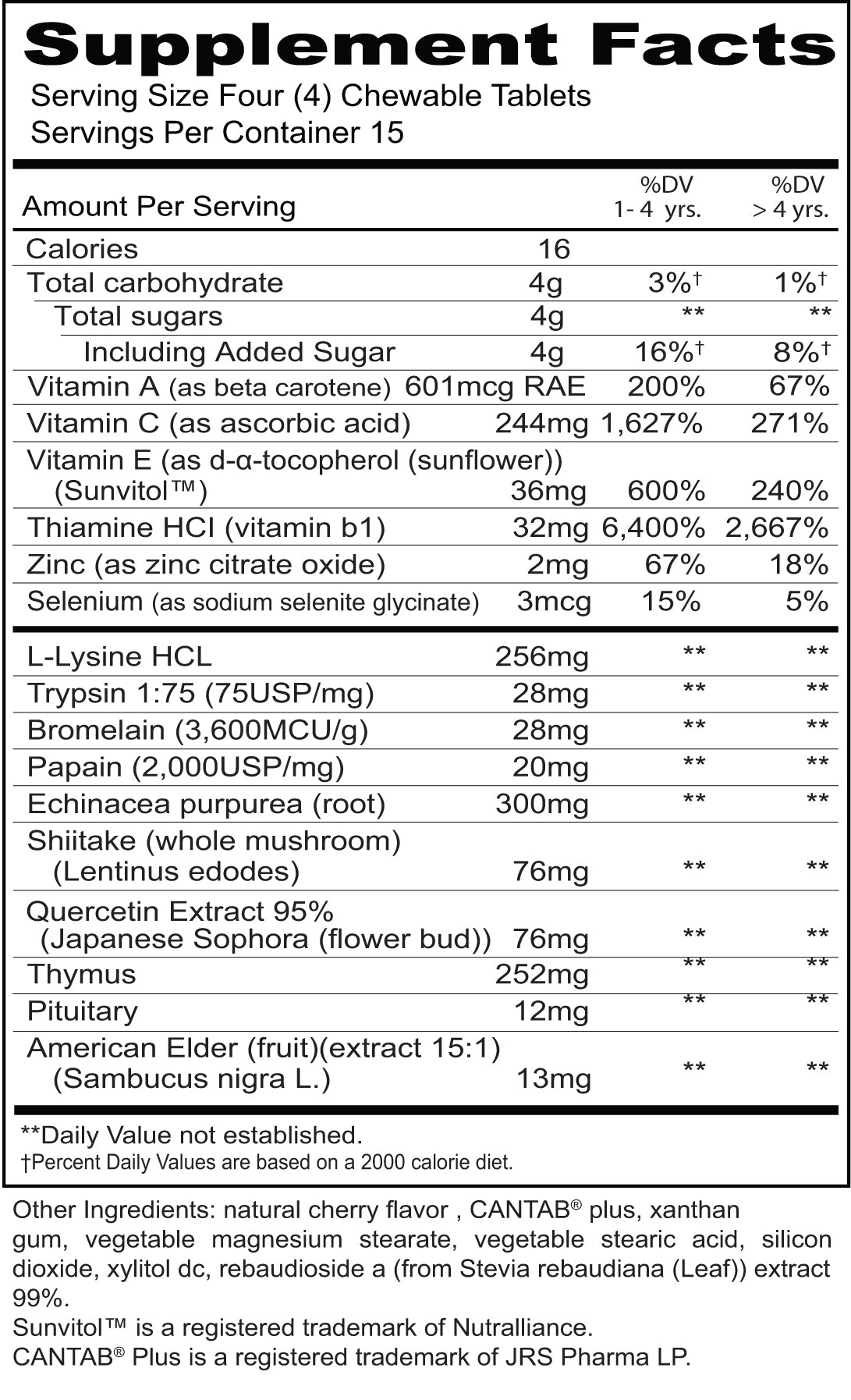 Kindermune™ (60 Chewable Tablets) - Advanced Glandular Immune Support for Children*