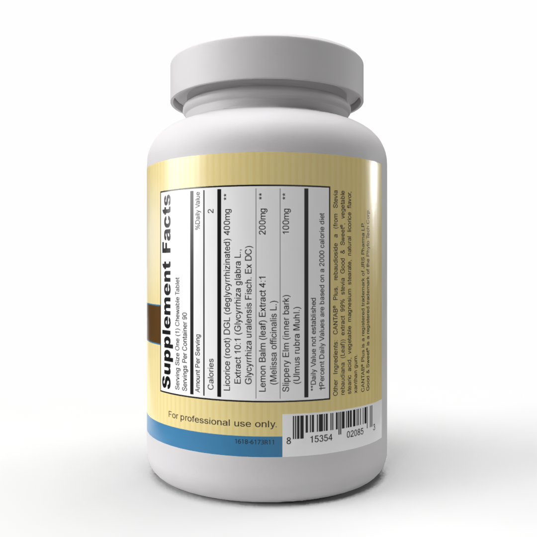 Licorice Plus (90 Chewable Tablets) Licorice Plus are chewable licorice root tablets designed as a soothing support for occasional acid reflux.*