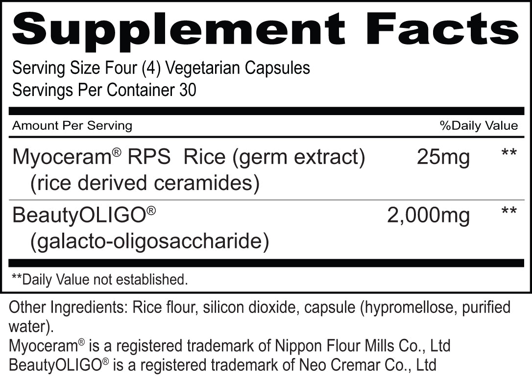 Moisture Within: un suplemento oral de ceramida que brinda soporte avanzado para una piel rejuvenecida y sin arrugas.*