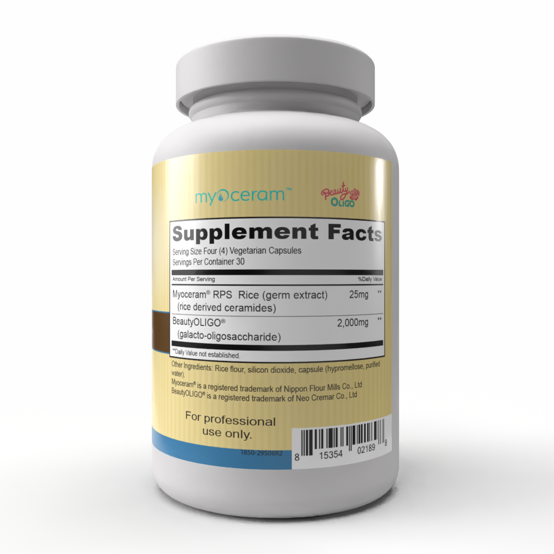 Moisture Within (120 Vegetarian Capsules) - A ceramide oral supplement that provides advanced support for rejuvenated wrinkle-free skin.*