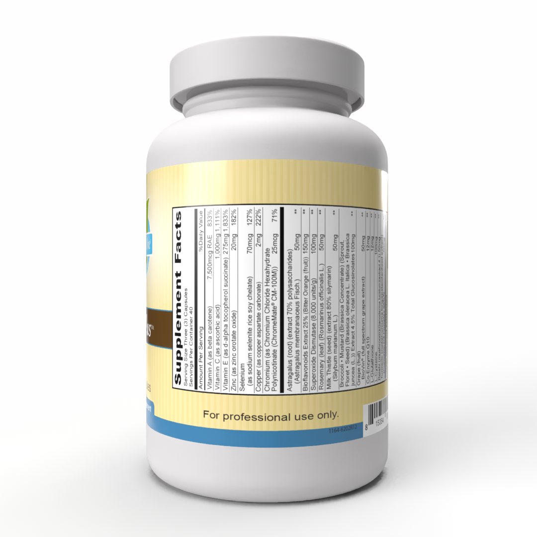 Oxi Plus (120 Capsules) Advanced Antioxidant Support for Cellular Protection and Metabolic Balance*