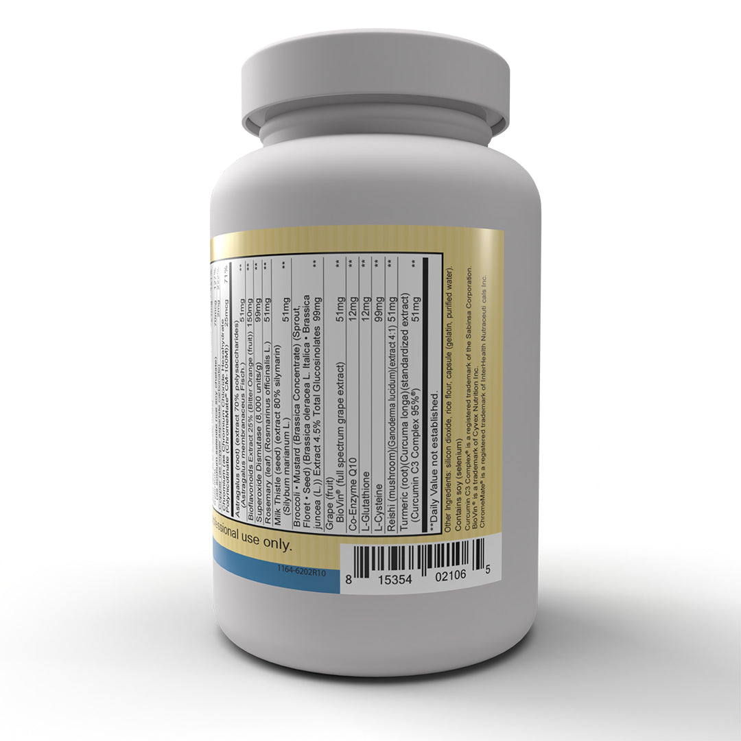 Oxi Plus (120 cápsulas) El suplemento Oxi Plus de Priority One proporciona una fórmula antioxidante de amplio espectro.*