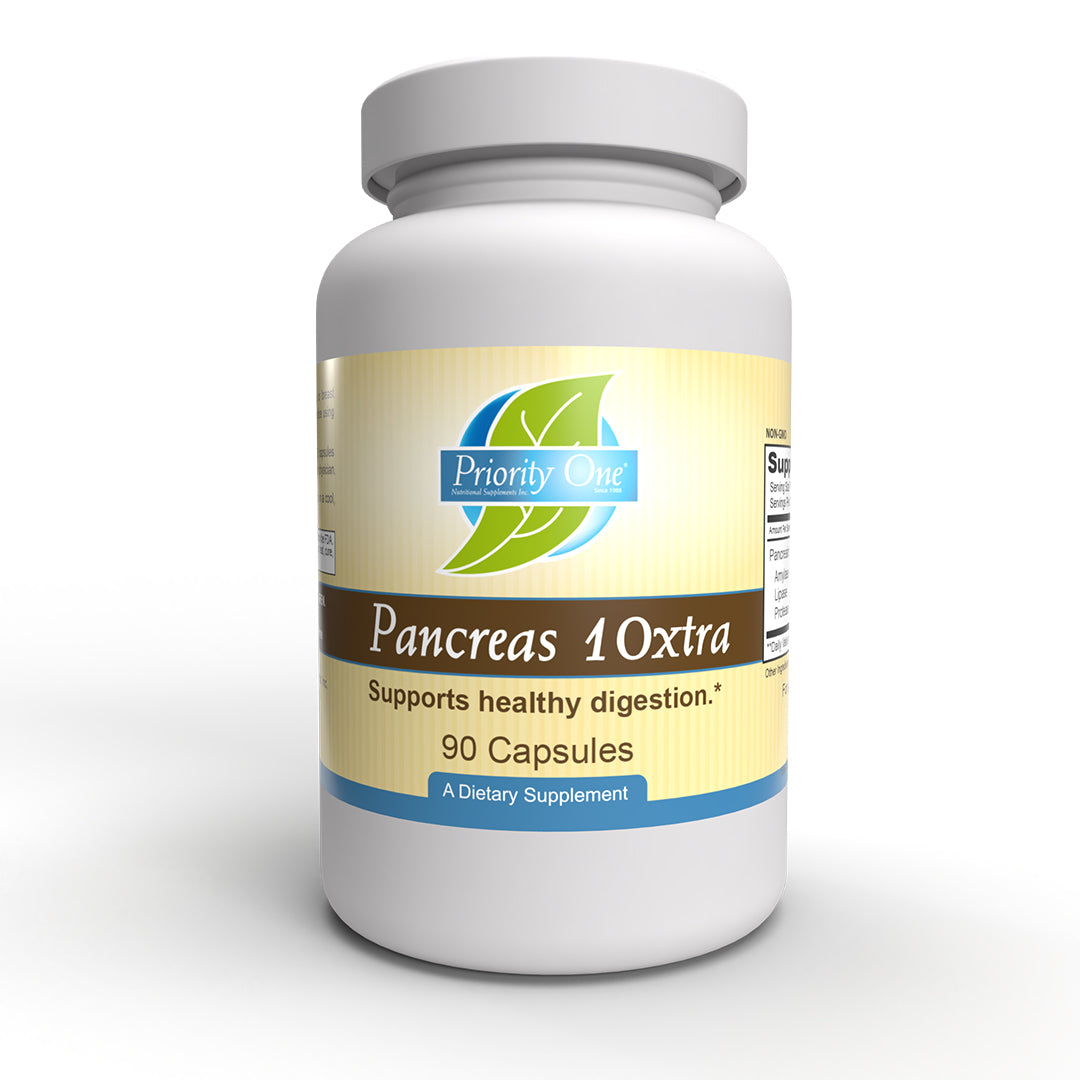Pancreas 10xtra (90 Capsules) Pancreas 10X supplements include the pan ...