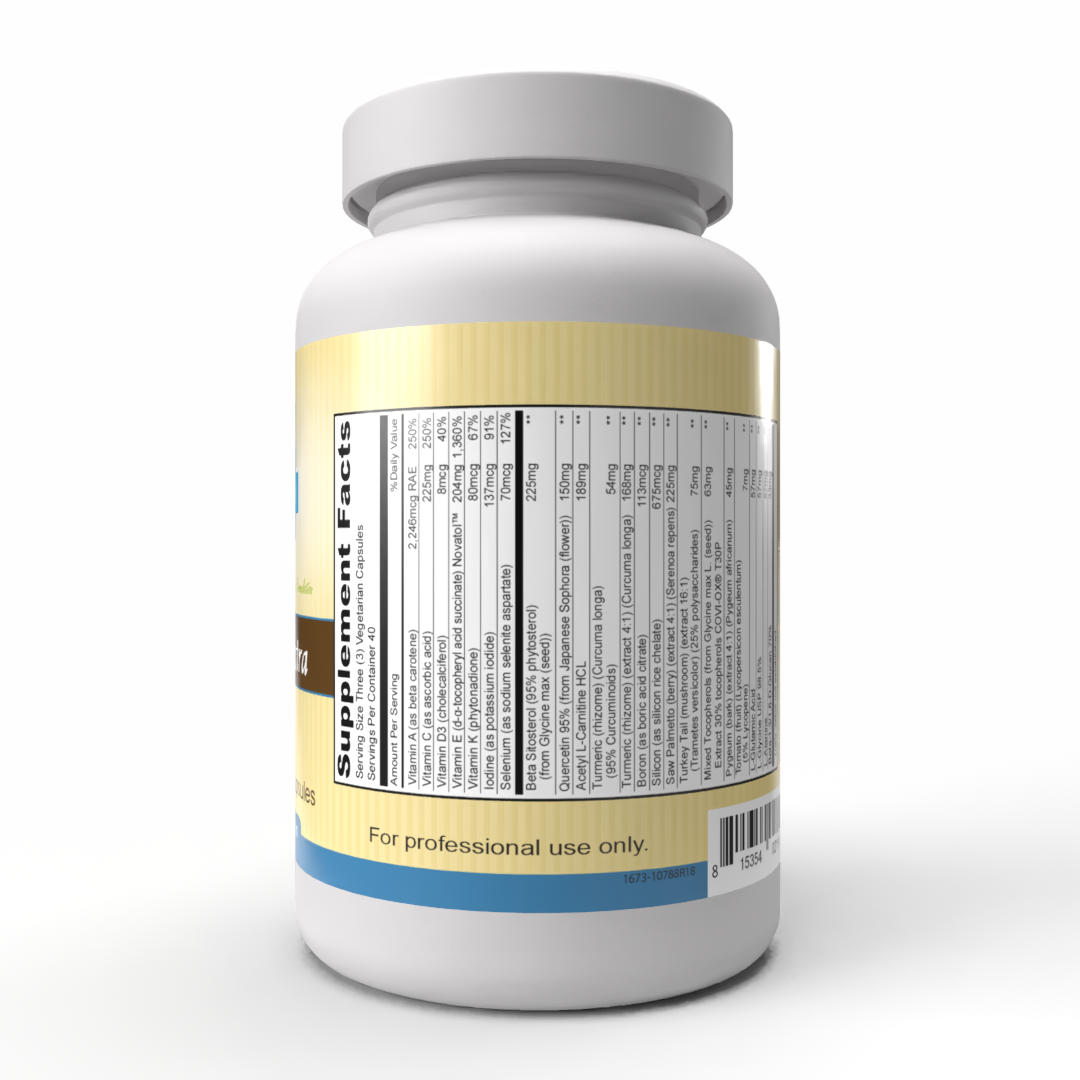 Prostate Extra (120 Vegetarian Capsules) Prostate Extra is a men's hormone-balance supplement that supports a healthy prostate and maintains male hormones within the normal range.*