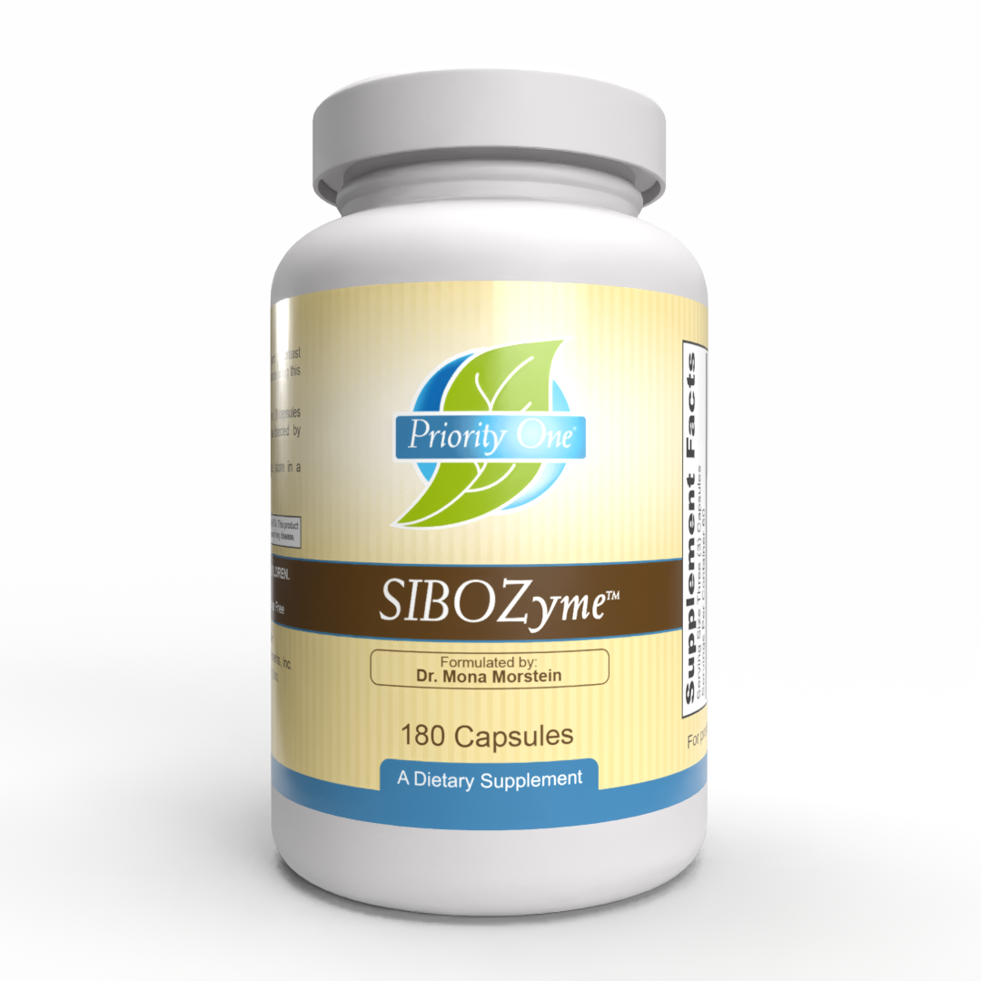 SIBOZyme (180 Capsules) - Support healthy digestion in patients seeking small intestinal bacterial balance.*
