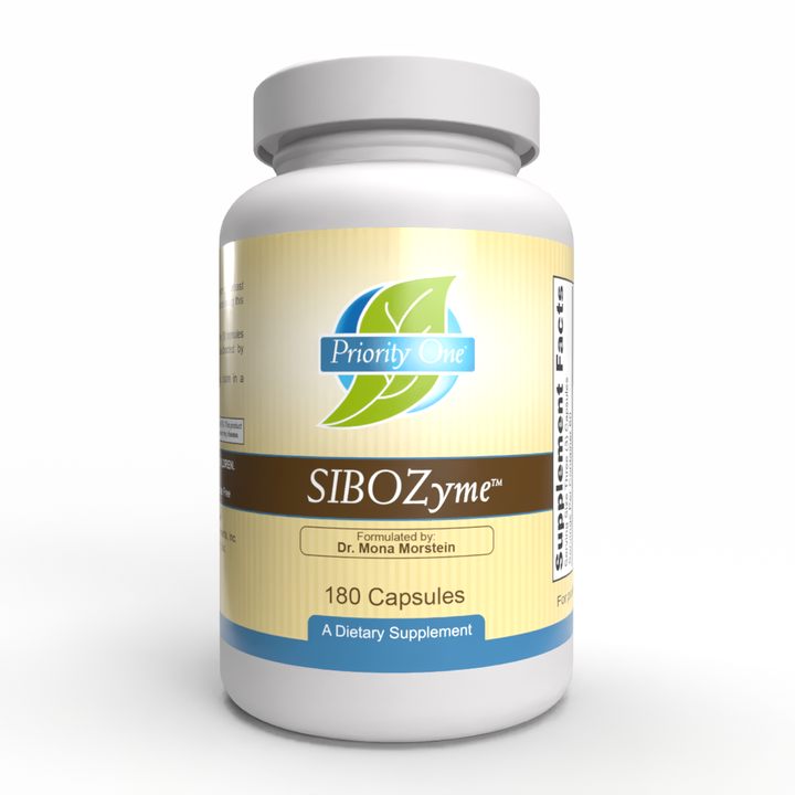 SIBOZyme (180 Capsules) - Support healthy digestion in patients seeking small intestinal bacterial balance.*