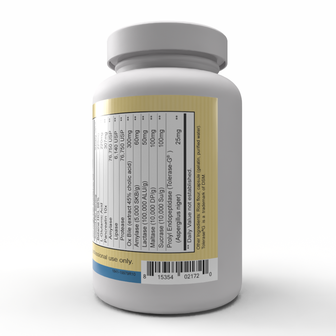 SIBOZyme (180 Capsules) - Support healthy digestion in patients seeking small intestinal bacterial balance.*