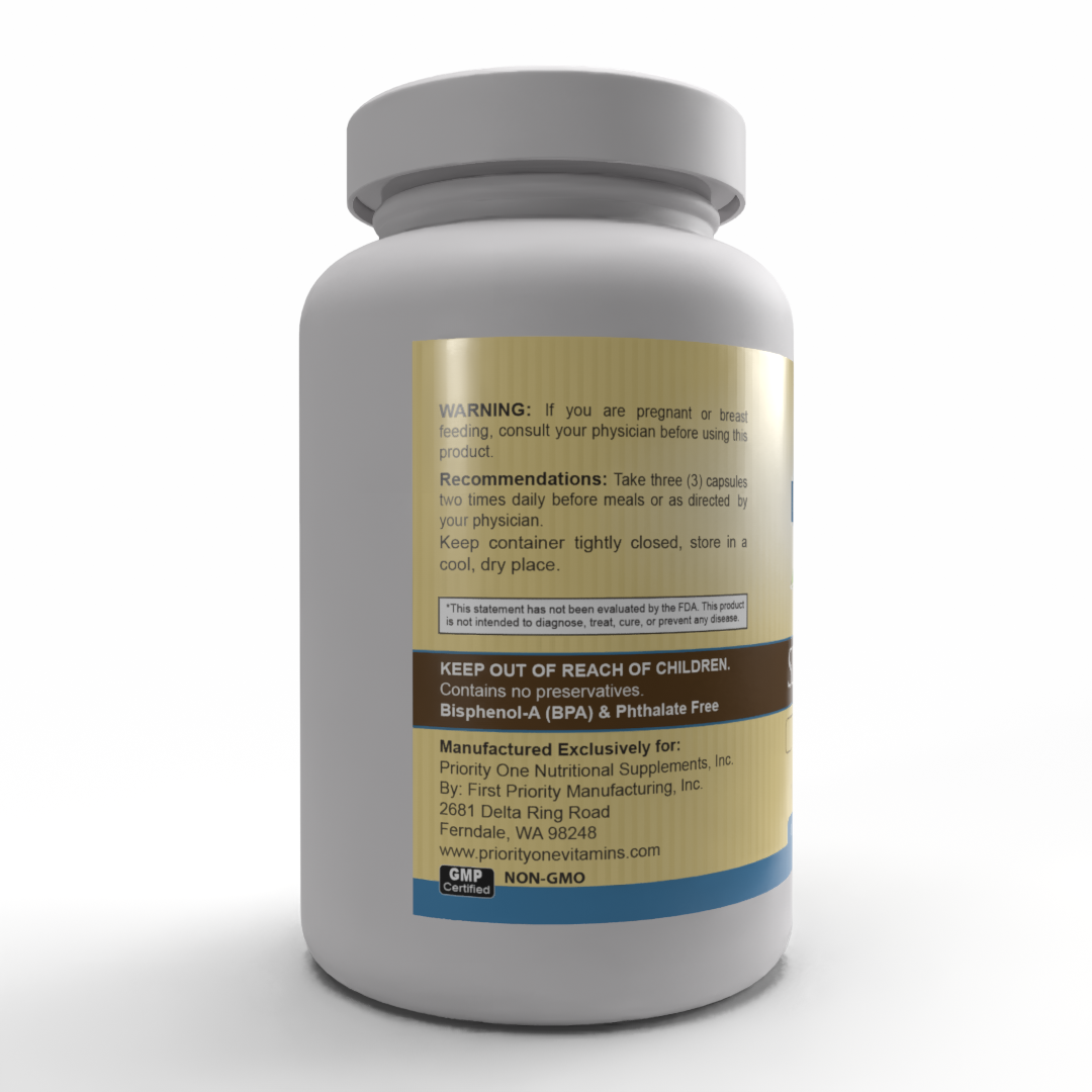 SIBOZyme™ (No HCL) | Pancreatin 10X, Ox Bile 45% Cholic Acid, Tolerase-G™, Lactase & Full Digestive Enzyme Complex for SIBO by Dr. Morstein | 180 Capsules