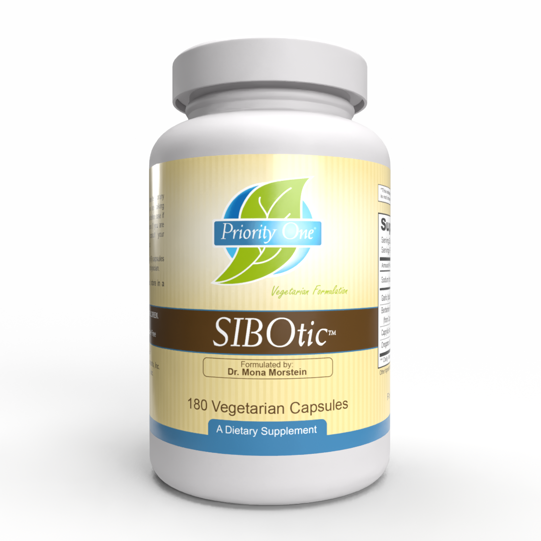 SIBOtic (180 Vegetarian Capsules) - Step 1: Sibo eradication bacteria-balancing ingredients*