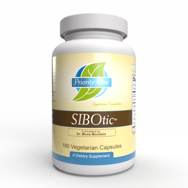 SIBOtic™ | Garlic 1% Allicin, Berberine HCl 97%, Caprylic Acid & Oregano Oil for SIBO Antimicrobial Support by Dr. Morstein | 180 Vegetarian Capsules