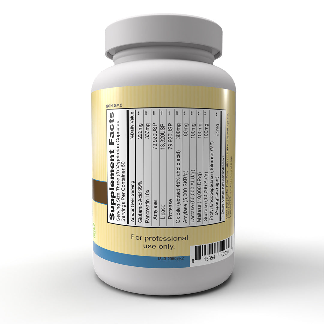 SIBOZyme No HCL (180 Vegetarian Capsules) Support for healthy digestion in patients seeking small intestinal bacterial balance.* - Exclusive Formulation by Dr. Mona Morstein