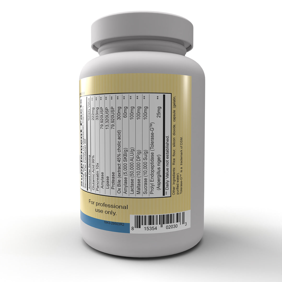 SIBOZyme No HCL (180 Vegetarian Capsules) Support for healthy digestion in patients seeking small intestinal bacterial balance.* - Exclusive Formulation by Dr. Mona Morstein