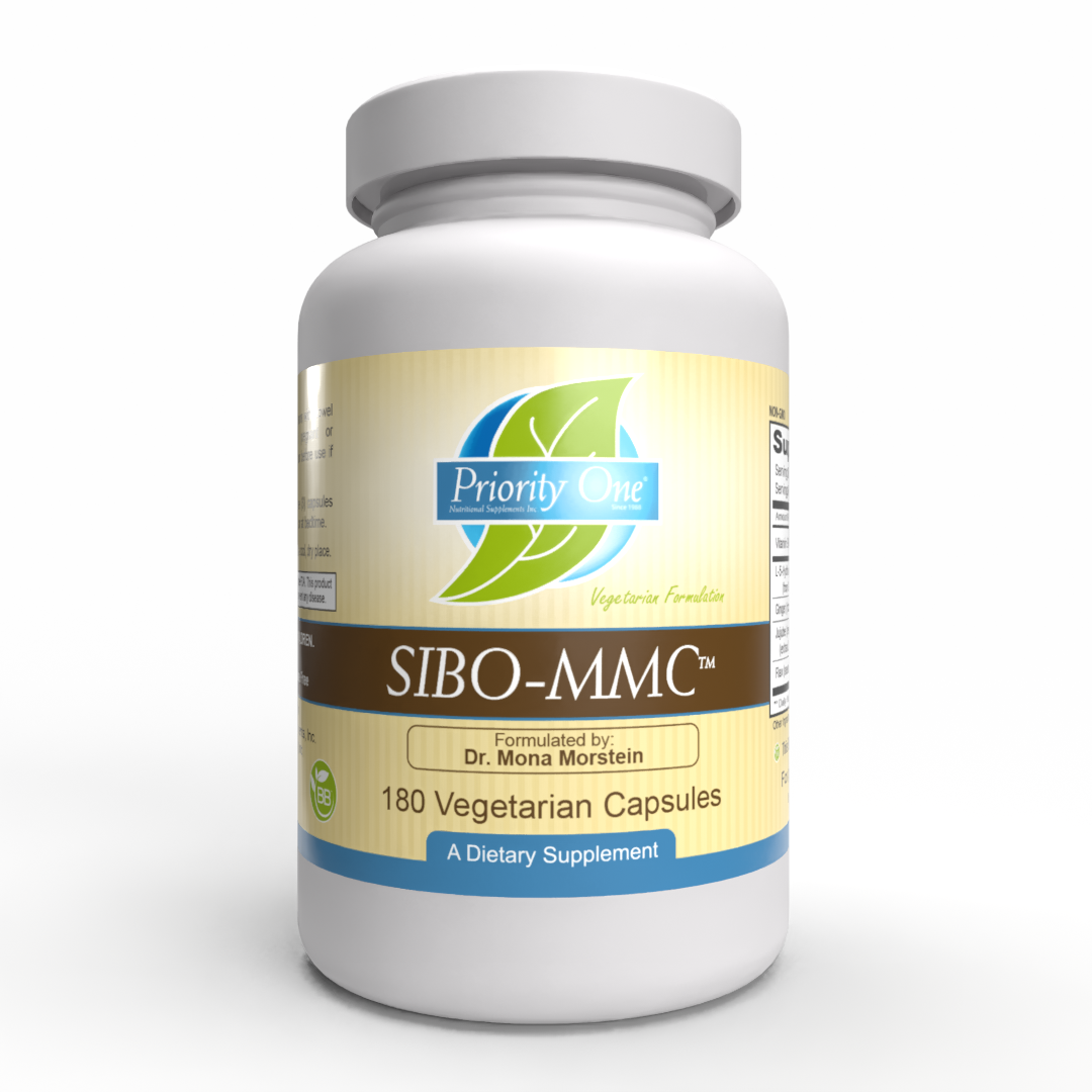 SIBO-MMC (180 Vegetarian Capsules) - Botanicals and nutrients designed to help maximize the healthy functioning of migrating motor complex (MMC) nerves. *