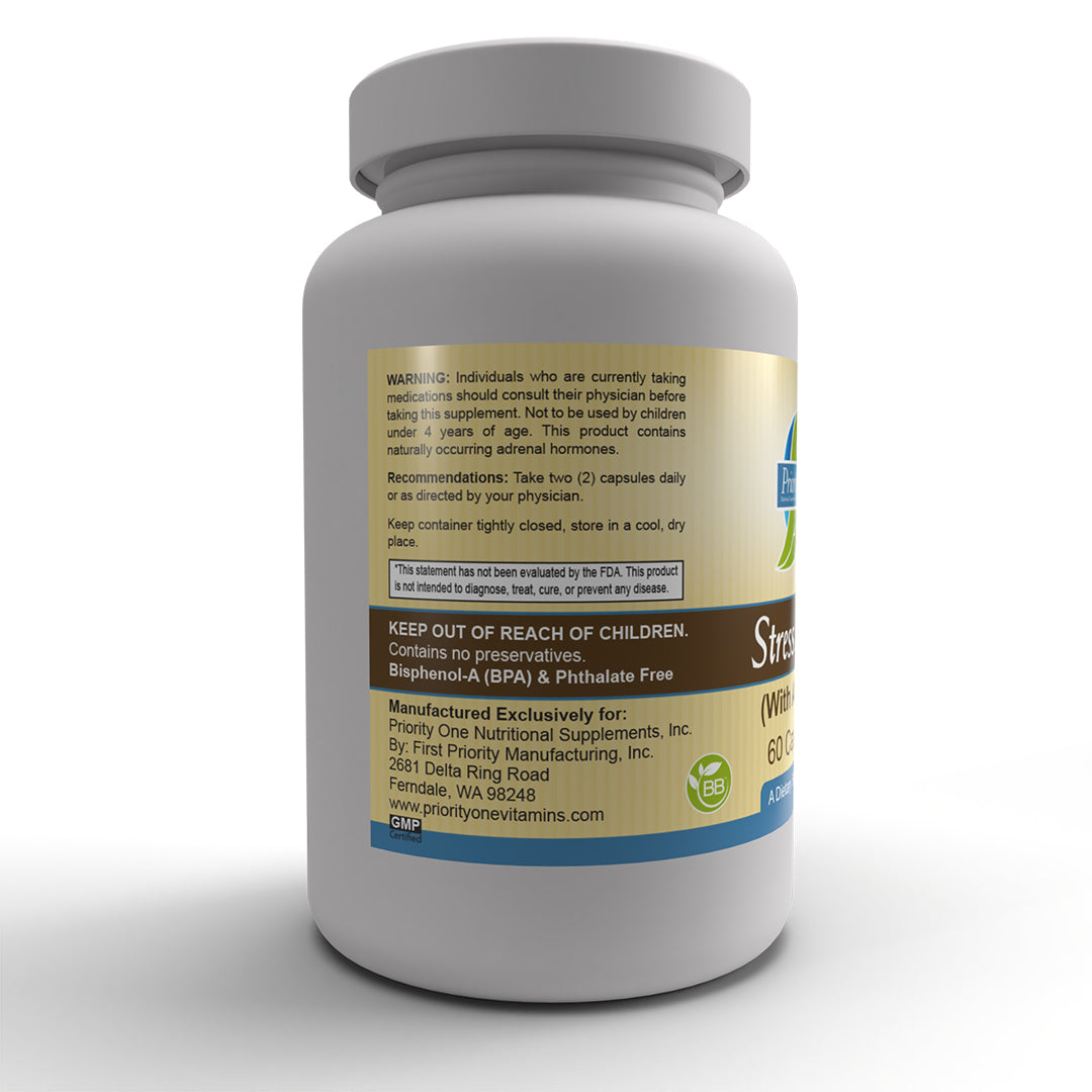 Stress B & C - Vitamin B and C supplements provide stress and adrenal support.*