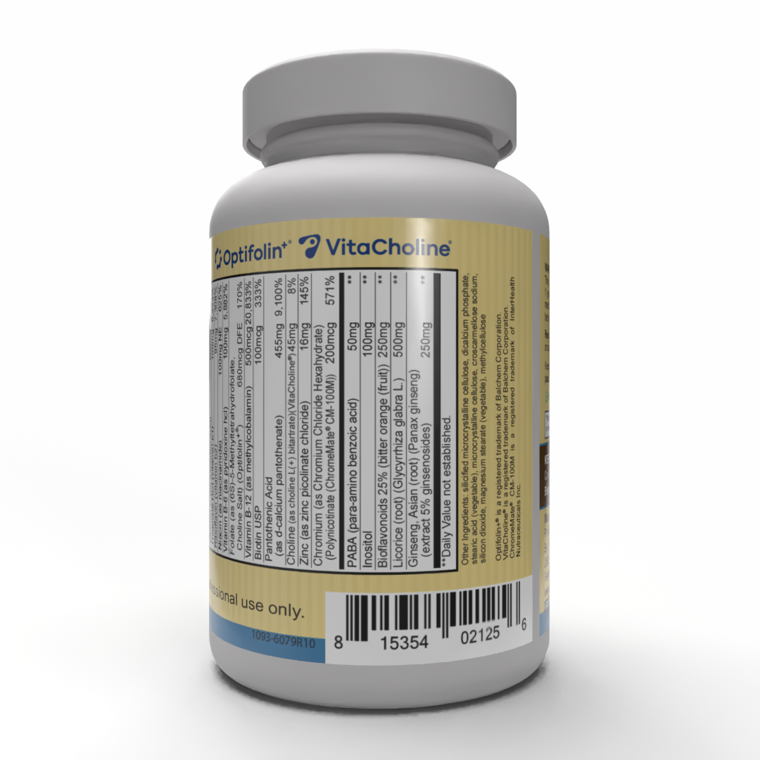 Stress Plex (90 tabletas) Stress Plex presenta una fórmula de complejo B de alta potencia para el estrés y la ansiedad con nutrientes agregados para respaldar un sistema nervioso saludable en general.*