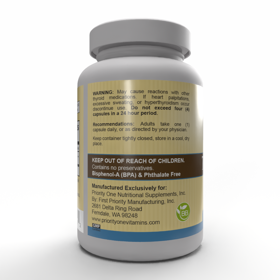 Thyroid 300mg - Glandular support from Grass Fed cattle for the benefit of a healthy thyroid.*