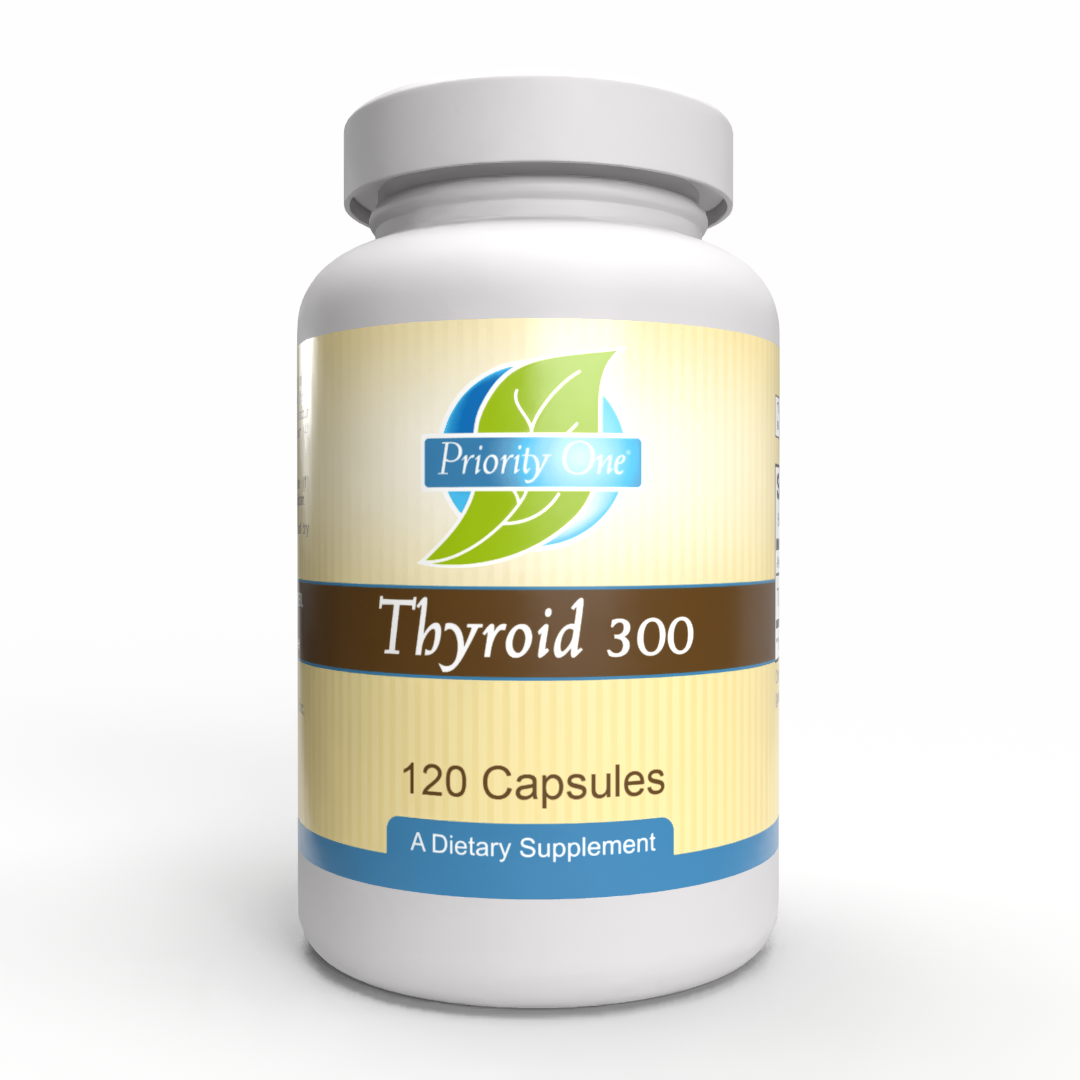 Thyroid 300mg — High-Potency NZ Grass-Fed Thyroid Glandular | Priority One
