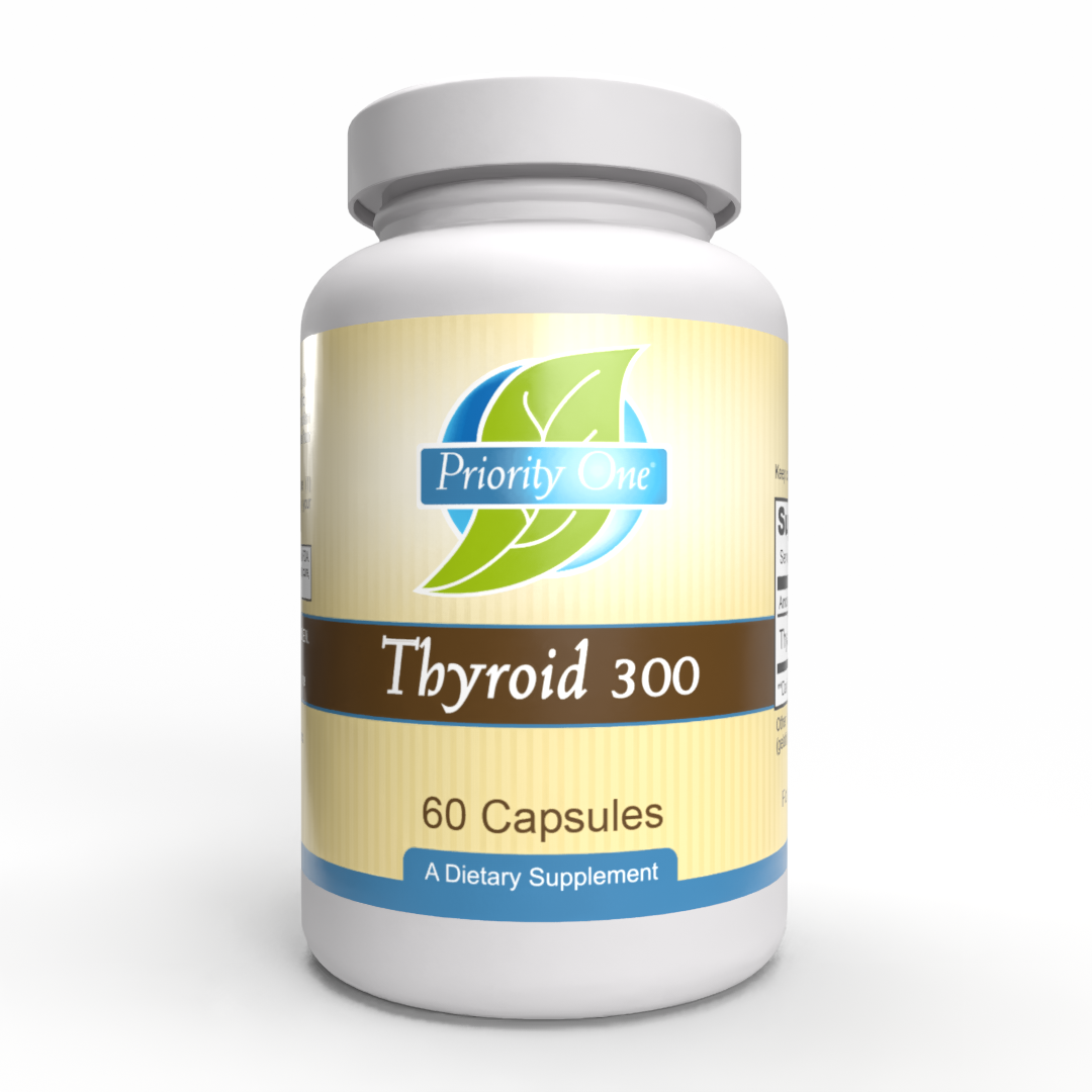 Thyroid 300mg (120 capsules) - Glandular support for the benefit of a healthy thyroid.*