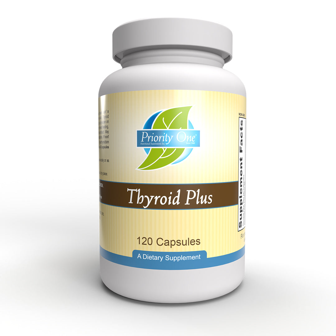 Thyroid Plus - Supplies essential nutrients to healthy thyroid function.*