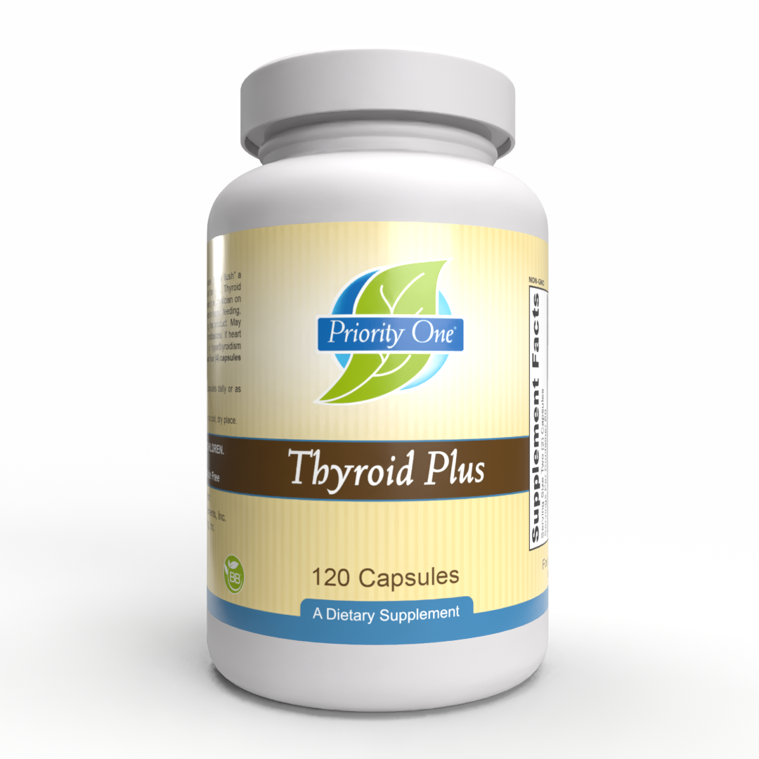 Thyroid Plus: proporciona nutrientes esenciales para una función tiroidea saludable.*