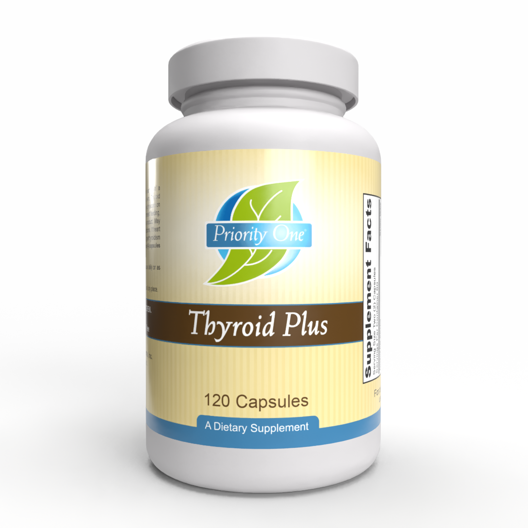 Thyroid Plus: proporciona nutrientes esenciales para una función tiroidea saludable.*
