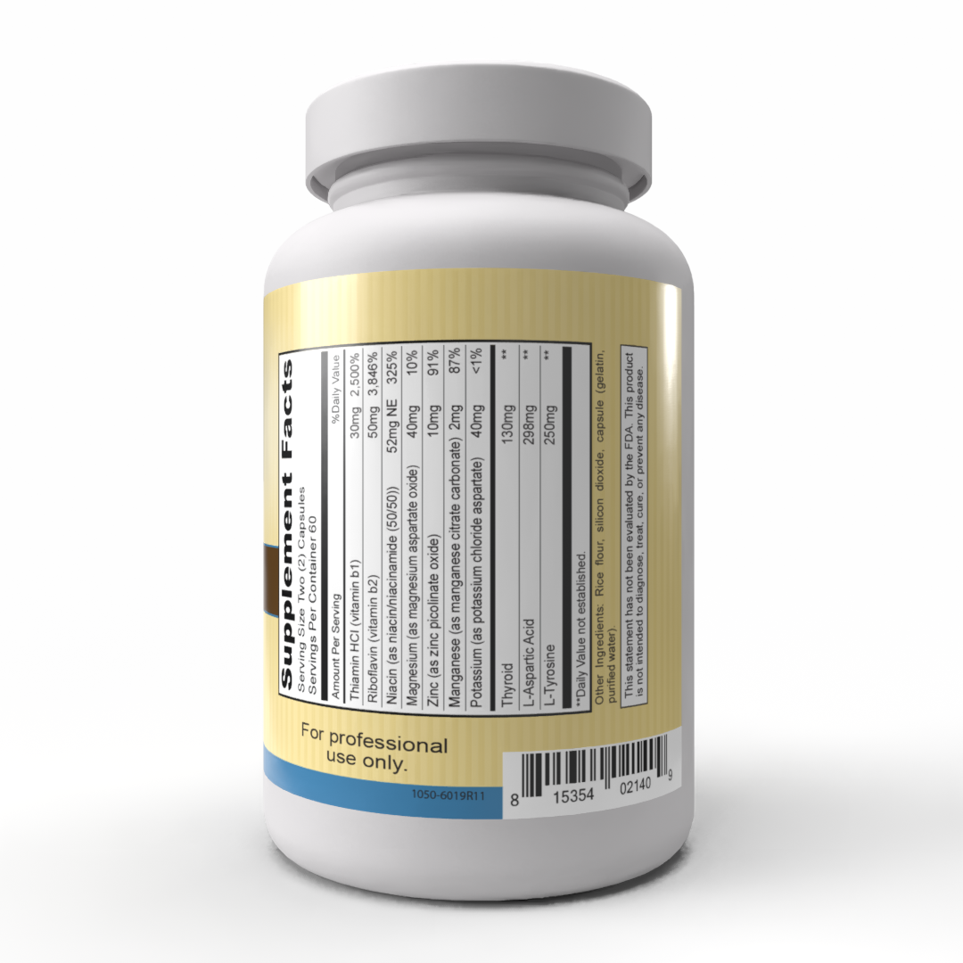 Thyroid Plus: proporciona nutrientes esenciales para una función tiroidea saludable.*