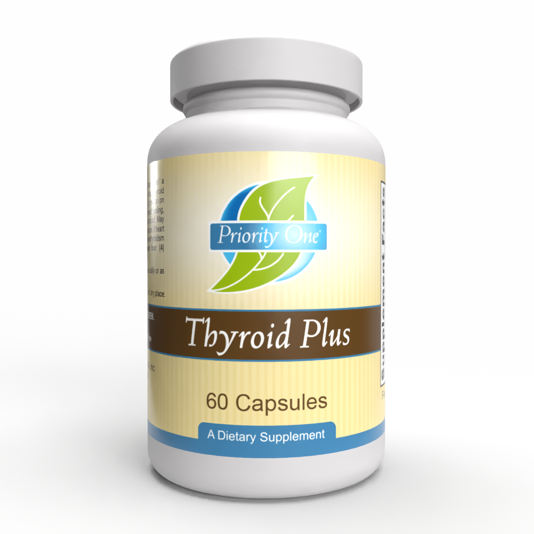 Thyroid Plus: proporciona nutrientes esenciales para una función tiroidea saludable.*