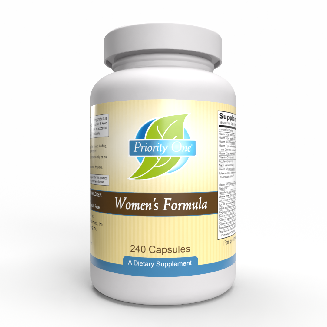 Fórmula para mujeres (240 cápsulas): un suplemento multivitamínico y mineral de amplio espectro para mujeres.*