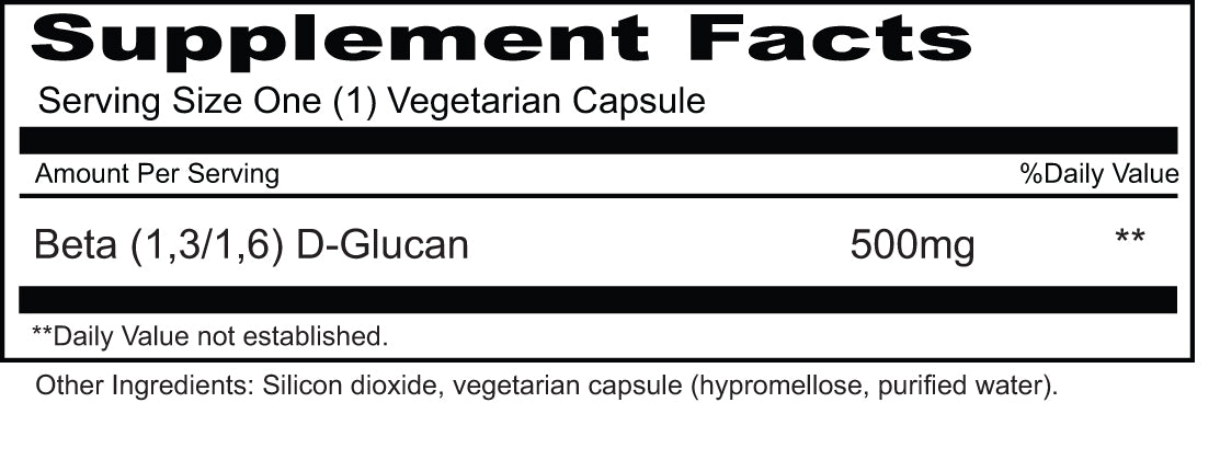 Beta Glucan 500mg Immune Support Supplement | Priority One - Priority One Nutritional Supplements Beta Glucan 500mg Immune Support Supplement | Priority One - Priority One Nutritional Supplements