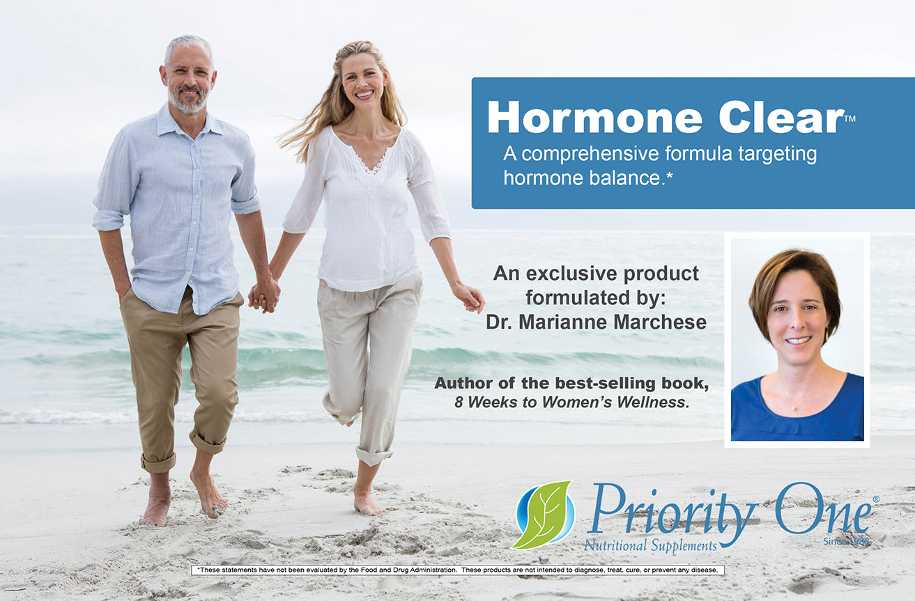 Hormone Clear™ (90 Vegetarian Capsules) is a comprehensive formula targeting hormone balance.*