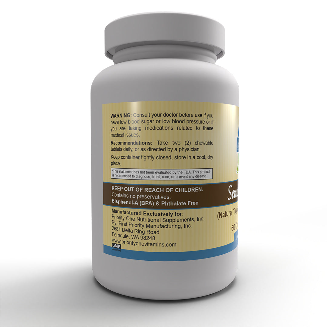 Senior Immune (60 tabletas masticables) Una fórmula masticable de excelente sabor para respaldar el sistema inmunológico.*