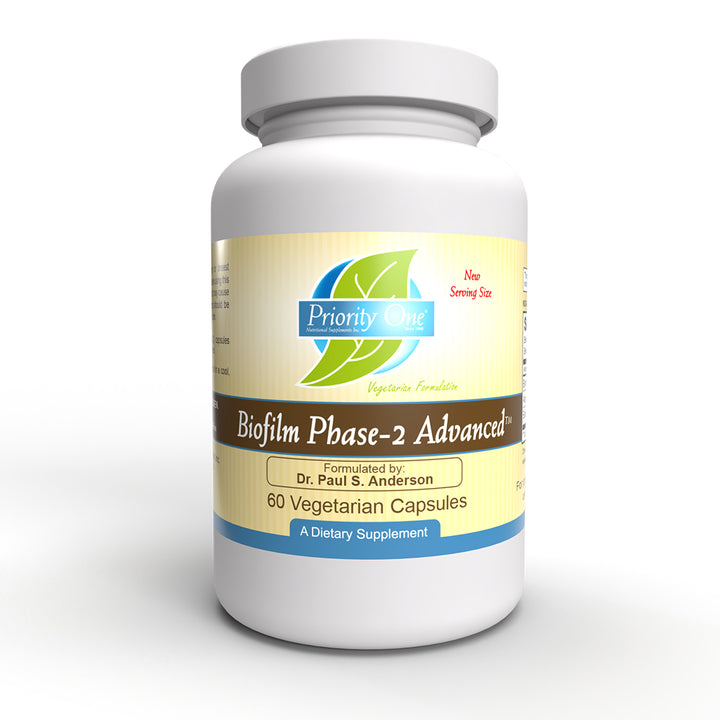 Biofilm Phase-2 Advanced™ (60 Capsules) - Clinical-Strength Biofilm Disruptor for Advanced Microbial Support*