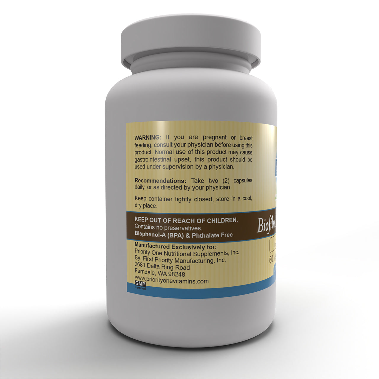Biofilm Phase-2 Advanced™ (60 Vegetarian Capsules) - Formulated for the disruption of advanced biofilms.*