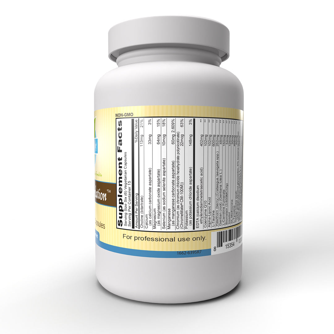 Cardio Chelation (90 Vegetarian Capsules) - Designed to provide nourishment to a healthy cardiovascular system.*